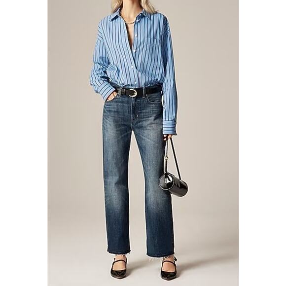 J. Crew Limited-Edition Point Sur Vista Cotton Straight Jeans Catalina Wash 30 - Picture 1 of 10